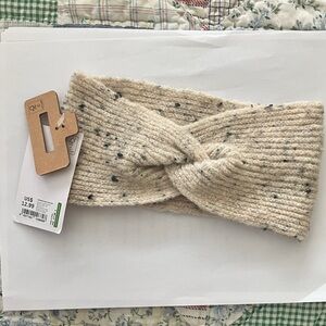 Cozy Cream Knitted Headband